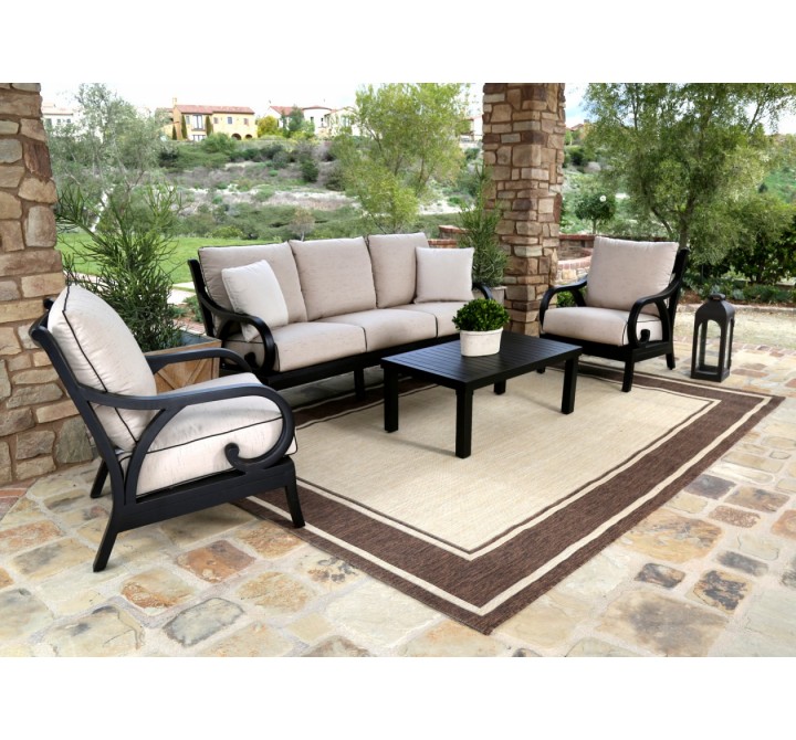 Sunset West Monterey Coffee Table - Lifestyle