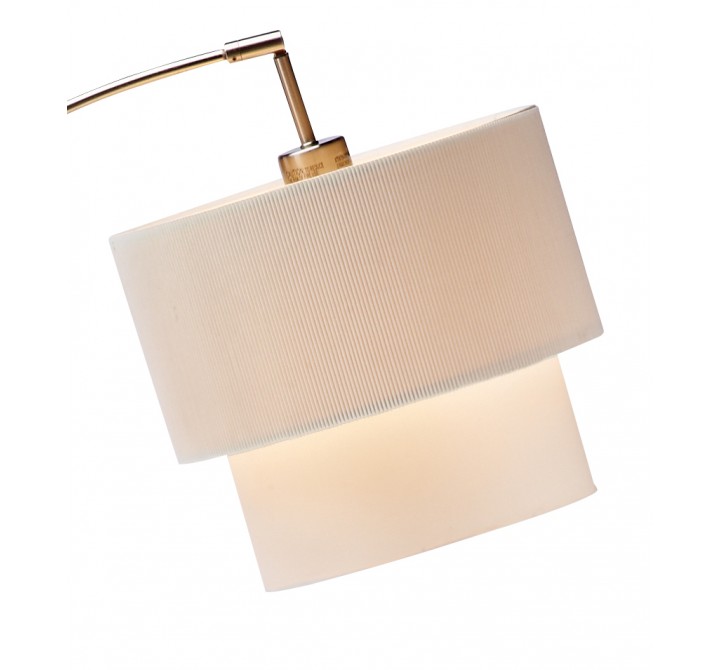 Adesso Gala Arc Floor Lamp - Natural
