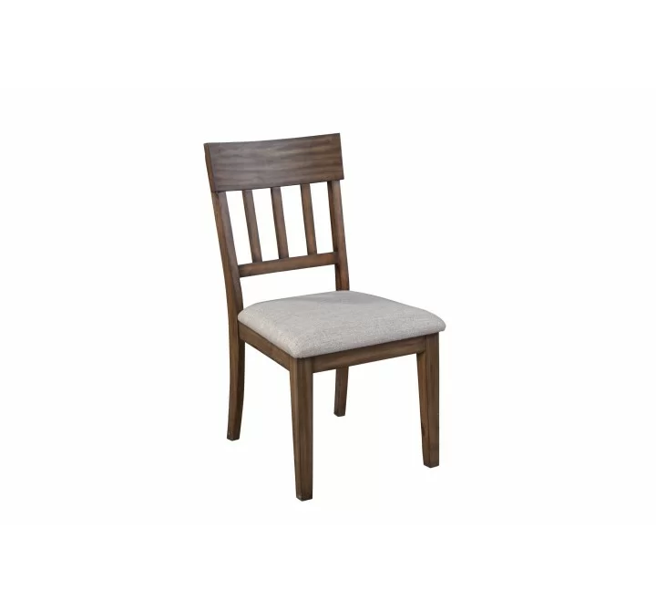 Alpine Furniture Donham Side Chairs in Brown - Set of Two - Front Side Angle