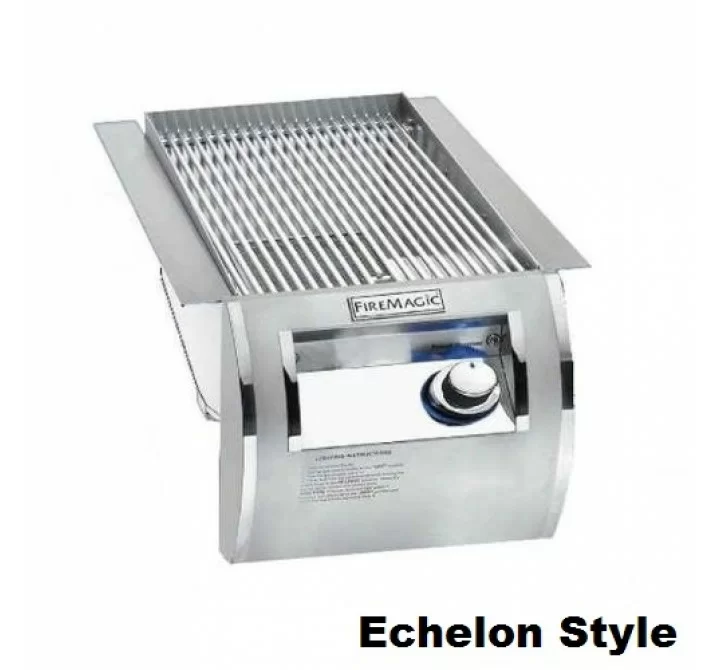 Fire Magic Echelon Diamond Built-In Searing Station with Side Burner