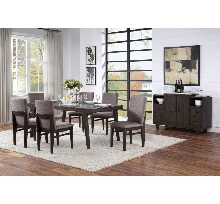 Alpine Furniture Olejo Fixed Top Dining Table - Lifestyle