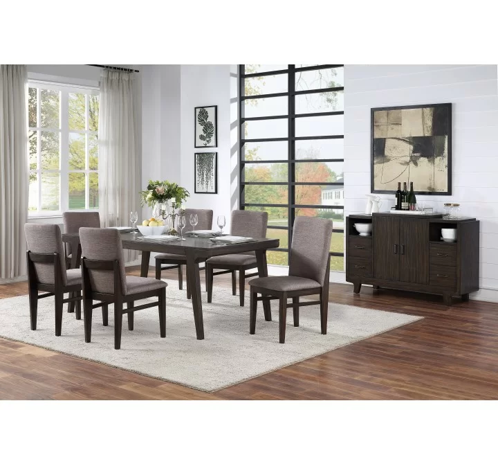 Alpine Furniture Olejo Fixed Top Dining Table - Lifestyle