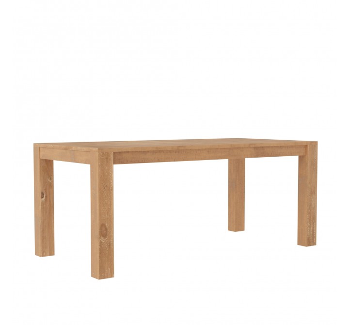 Alpine Furniture Aiden Fixed Top Dining Table - Angled View