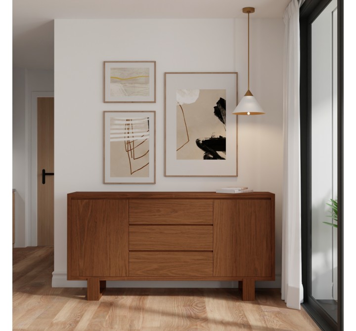 Alpine Furniture Ayala Sideboard - Lifestyle