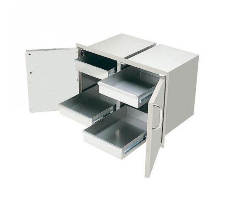 Fire Magic Select Double Access Doors w/ Double Drawers