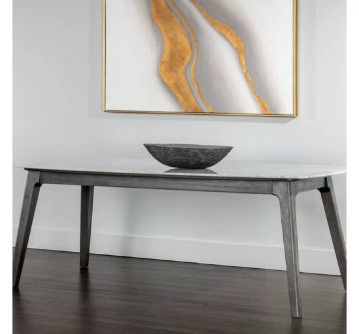 Sunpan Keldon Dining Table - 82.75" - Lifestyle