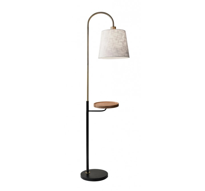 Adesso Jeffrey Shelf Floor Lamp