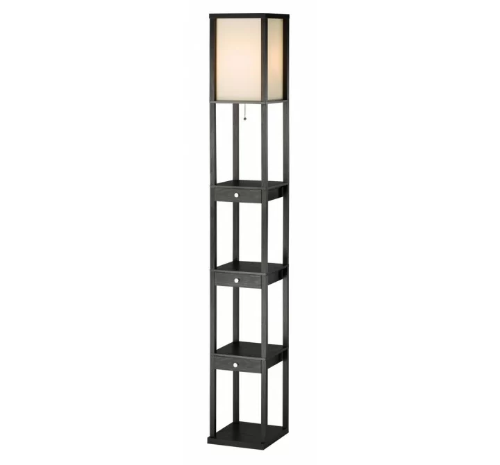 Adesso Murray Three Drawer Shelf Lamp