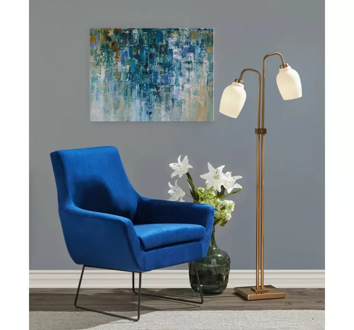 Adesso Clara 2 Light Floor Lamp