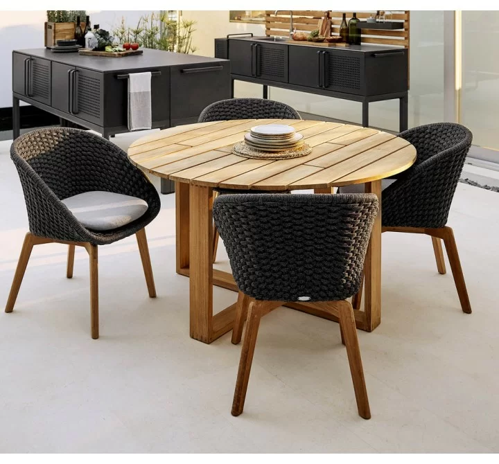 Cane-Line Endless Table, Dia. 51.2"