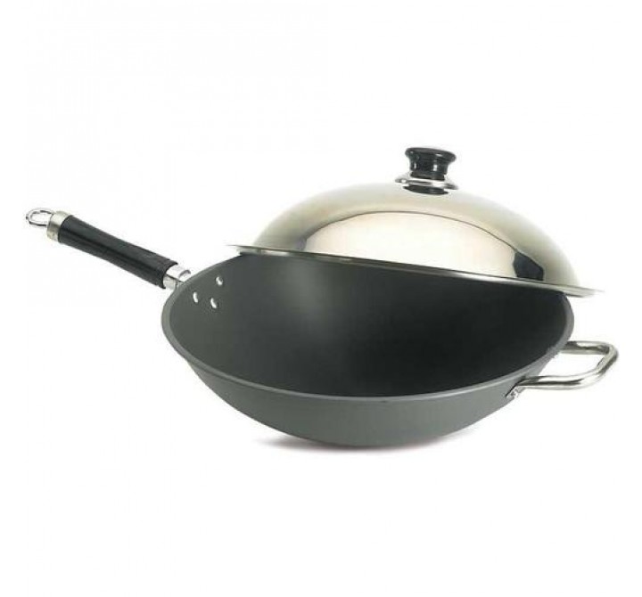 Fire Magic Wok With Stainless Steel Cover