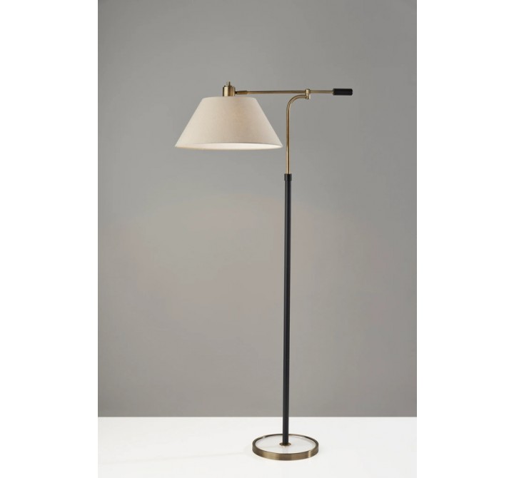 Adesso Bryson Swing-Arm Floor Lamp