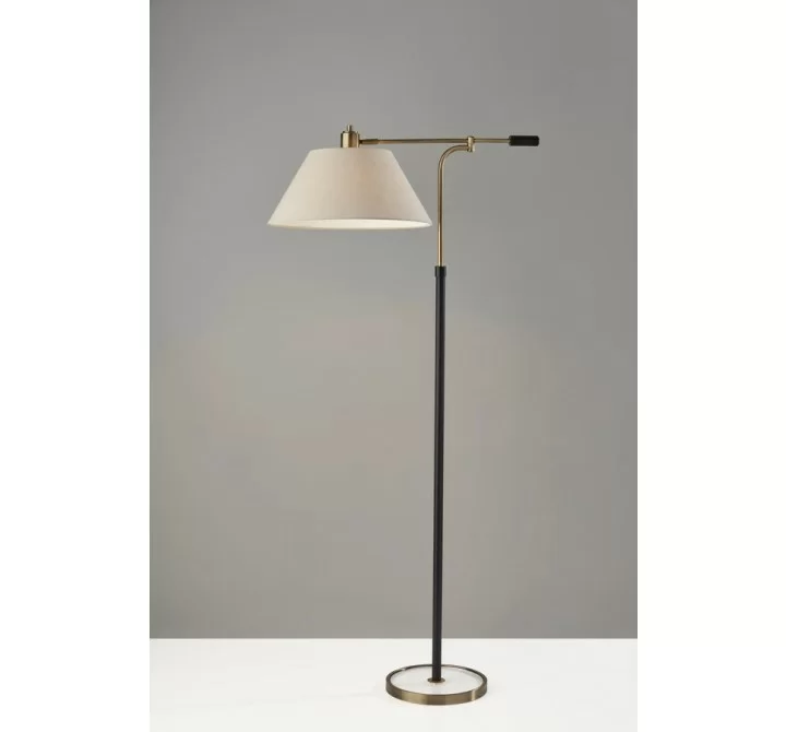 Adesso Bryson Swing-Arm Floor Lamp