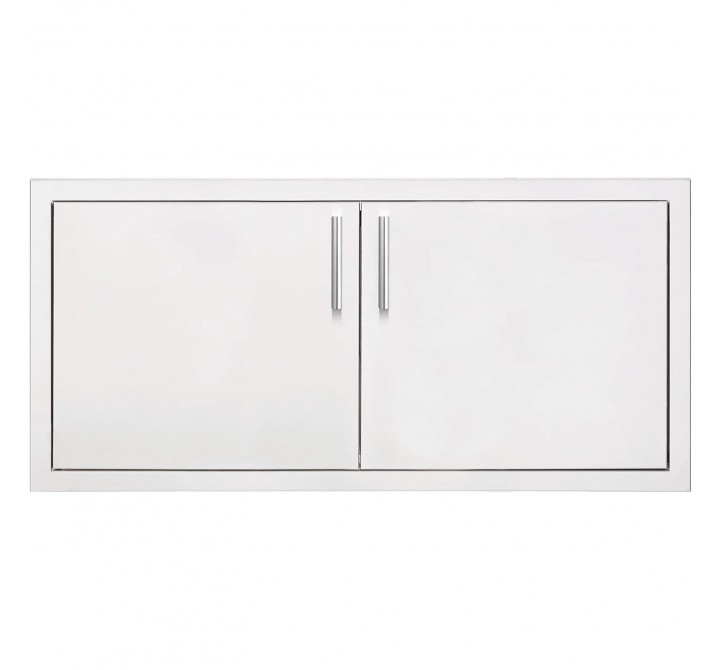 Summerset Grills 36 2-Drawer Dry Storage Pantry & Enclosed Cabinet Combo - Front