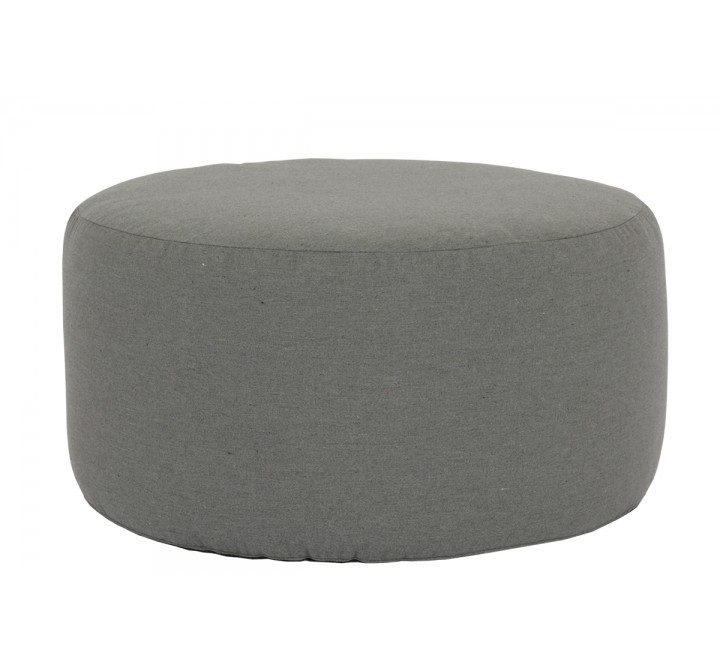 Sunset West Round Coffee Table/Ottoman in Heritage Granite - 36" - Front Side Angle