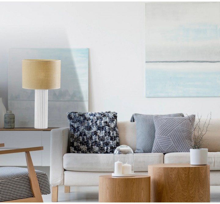 Adesso Primrose Large Table Lamp White