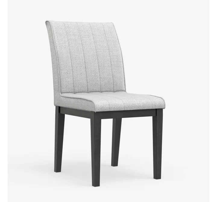 Alpine Furniture Cove Side Chairs in Vintage Black - Angled