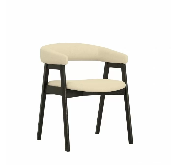 Alpine Furniture Cove Chairs in Vintage Black - Angled