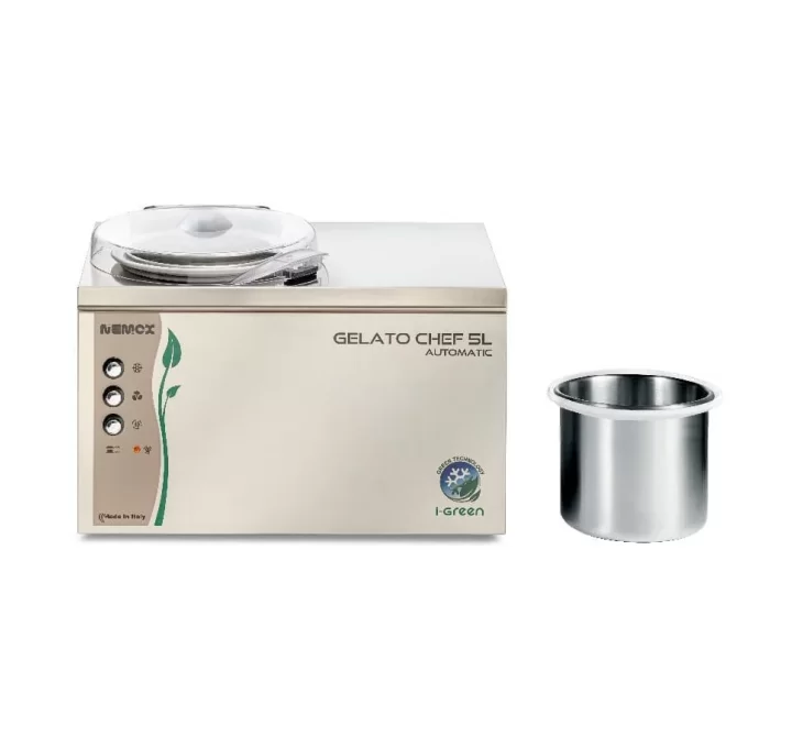 La Pavoni Nemox New Gelato CHEF 5L Automatic I-Green - For Home & Small Business 