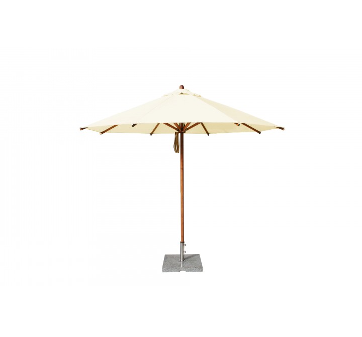 Levante 10' Round - 2" pole- Ecru