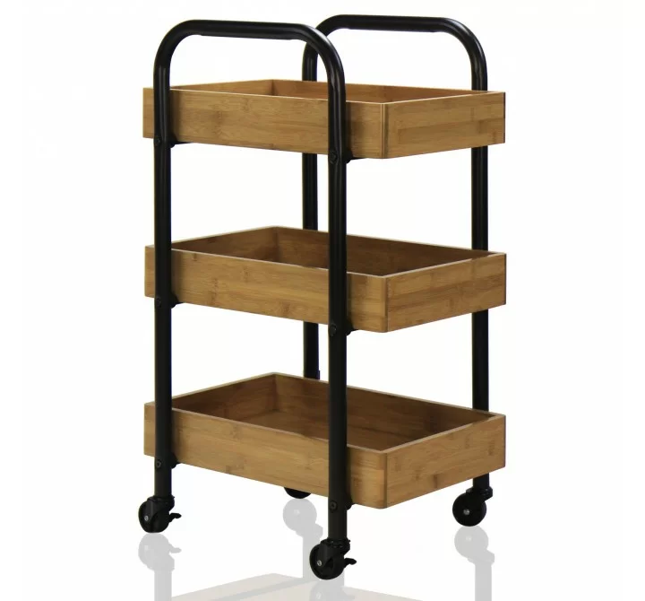 Oceanstar Portable Storage Cart - Lifestyle