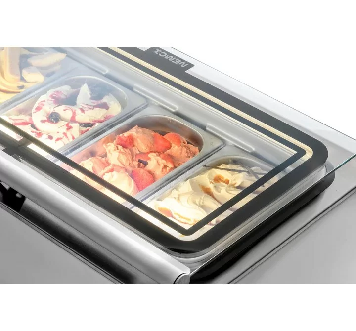 La Pavoni Nemox Magic Pro 100 Display Case - Top Angled