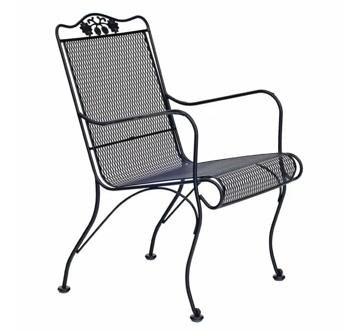 Woodard Briarwood High Back Lounge Chair - Angled