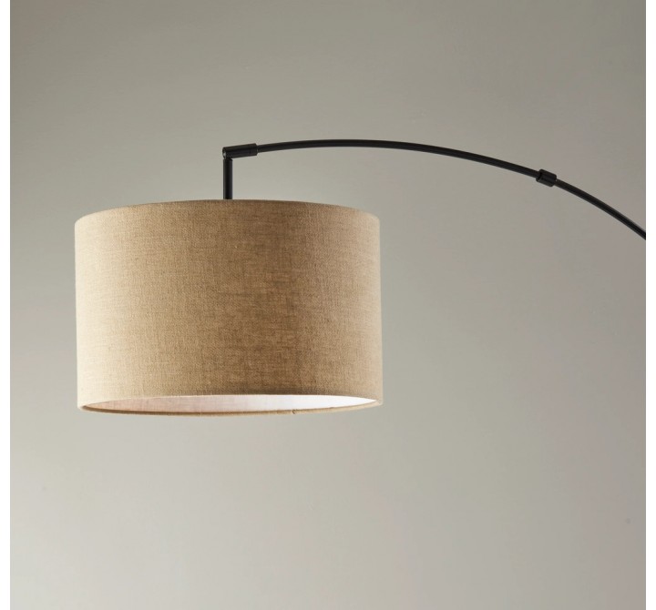 Adesso Preston Arc Lamp Dark Bronze
