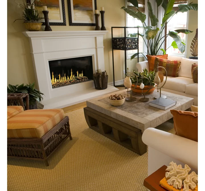 Modern Flames Modern Flames Orion Multi 52" / 60" / 76'' / 100'' / 120'' Multi-Sided HELIOVISION Virtual Electric Fireplace - OR52 / 60 / 76 / 100 / 120 -MULTI - Lifestyle