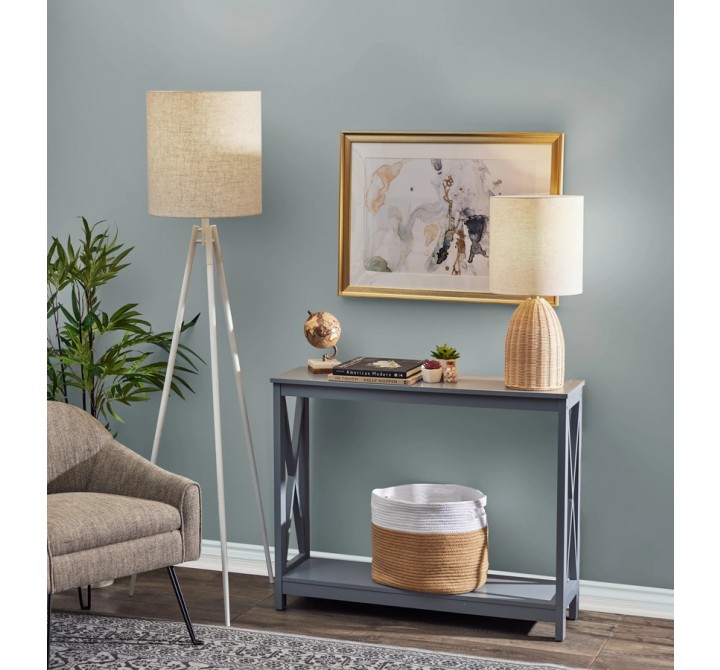 Adesso Glenwood Floor Lamp White