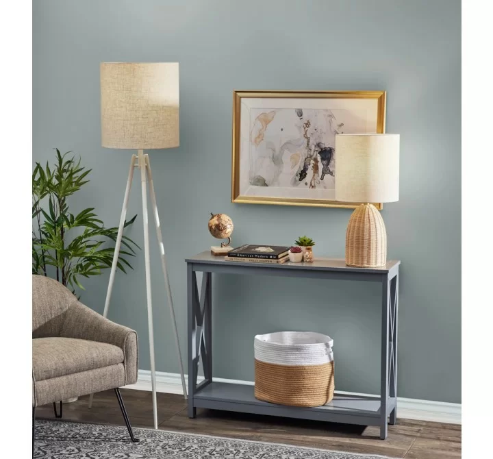 Adesso Glenwood Floor Lamp White