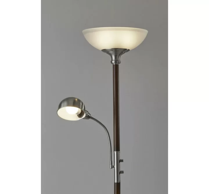 Adesso Lexington 300W Combo Torchiere