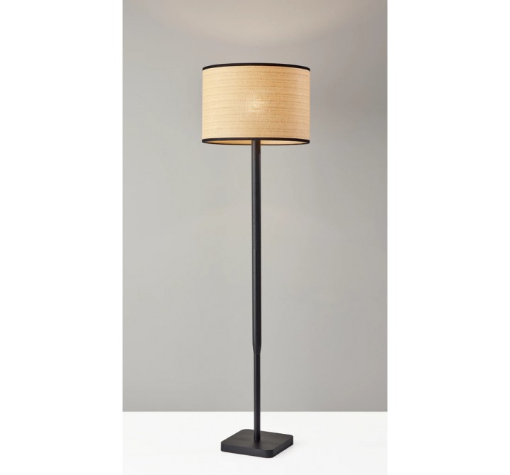 Adesso Ellis Floor Lamp Black