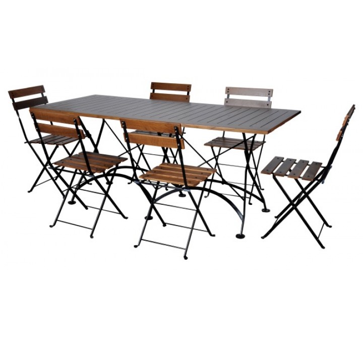 French Café Bistro Dining Set - 5 Pieces