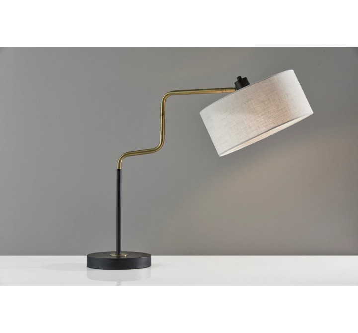 Adesso Jacob Table Lamp Black