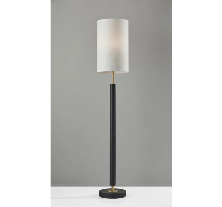 Adesso Hollywood Floor Lamp Black