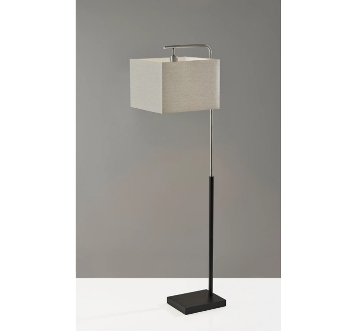 Adesso Flora Floor Lamp Steel