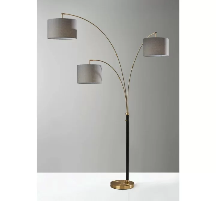Adesso Bergen 3-Arm Arc Lamp 