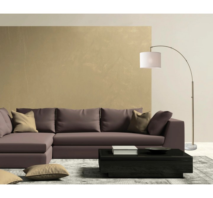 Adesso Bowery Arc Lamp Brass