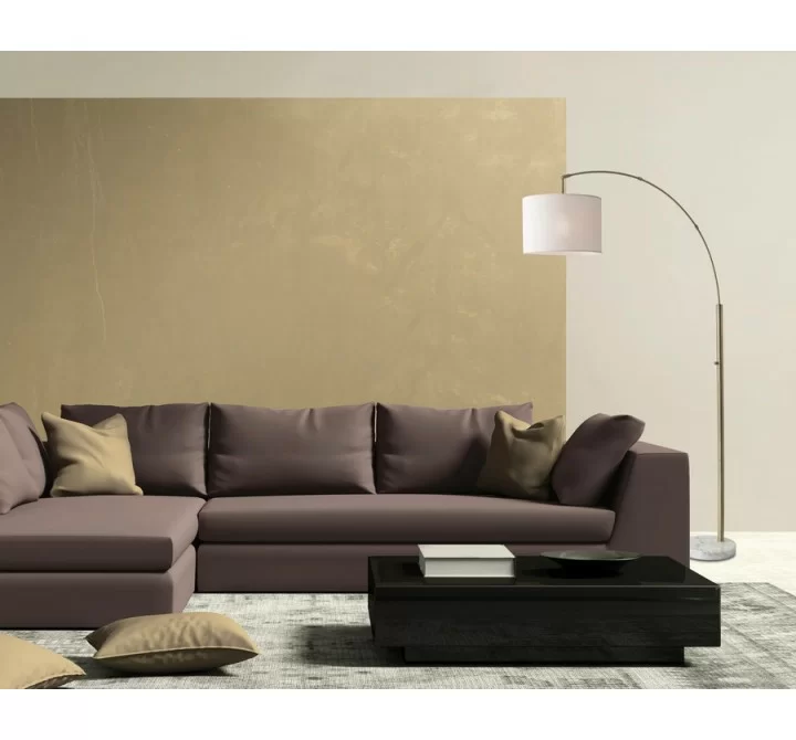 Adesso Bowery Arc Lamp Brass