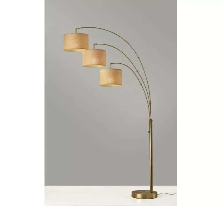 Adesso Bowery 3-Arm Arc Lamp