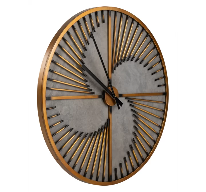 Cooper Classics Robertson Clock Gold 