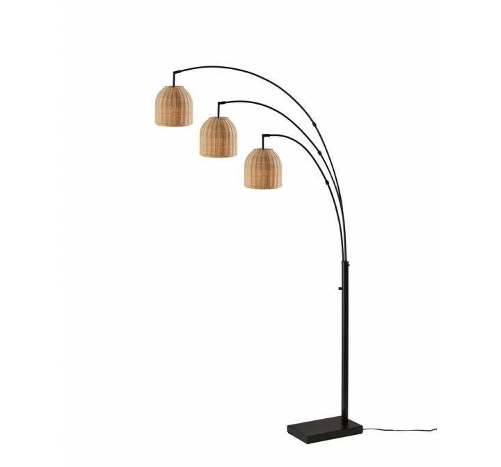 Adesso Bahama 3-Arm Arc Lamp