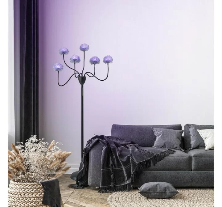 Adesso Pom Pom RGB LED Floor Lamp
