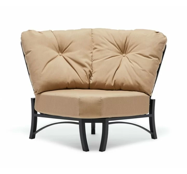 Woodard Cortland Curved Sectional Unit - Angled