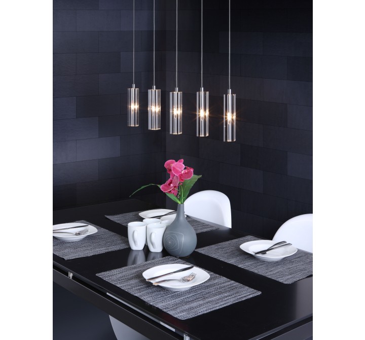 Zuo Modern Celeron Ceiling Lamp Clear - Lifestyle