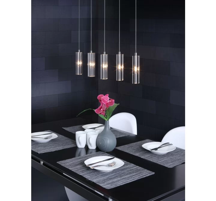 Zuo Modern Celeron Ceiling Lamp Clear - Lifestyle