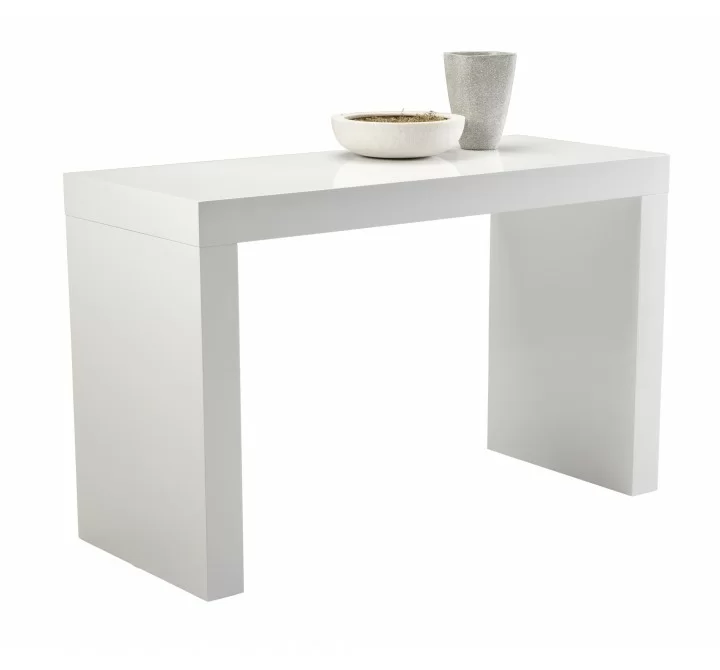 Sunpan Faro Counter Table - High Gloss White