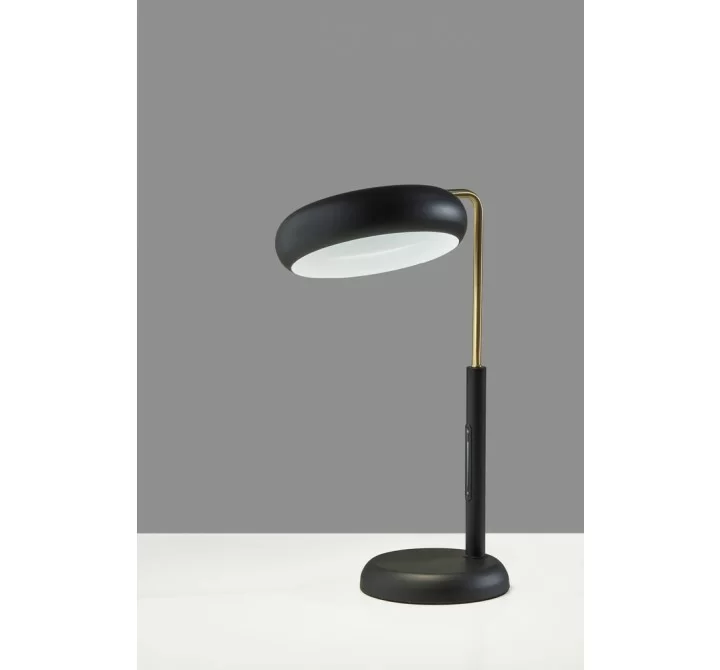 Adesso Lawson LED Table Lamp With Smart Switch 