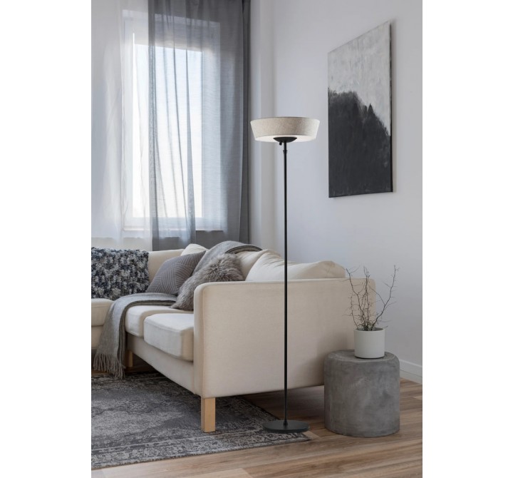 Adesso Harper 300W Floor Lamp Taupe